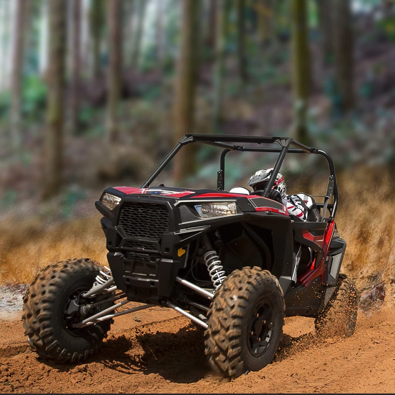CPOWACE غطاء مركز عجلة CPOWACE RZR، أغطية محور سوداء متوافقة مع بولاريس RZR 900 1000 XP توربو 2014-2017، استبدال 1522216-655 (4 قطع) - Image 5